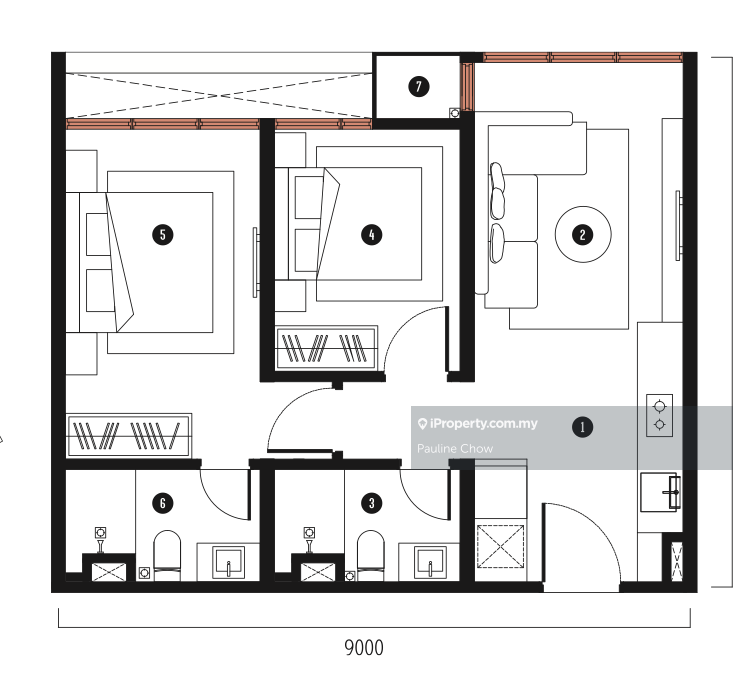 Residensi Servis untuk Dijual di Millerz Square oleh Pauline Chow - iProperty.com.my