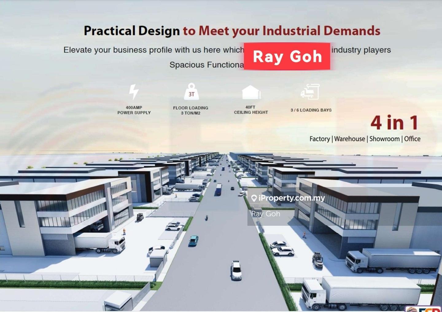 Kilang Terpisah untuk Dijual di KAPAR TOWN New West Coast Industrial Park, Puncak Alam oleh Ray Goh - iProperty.com.my