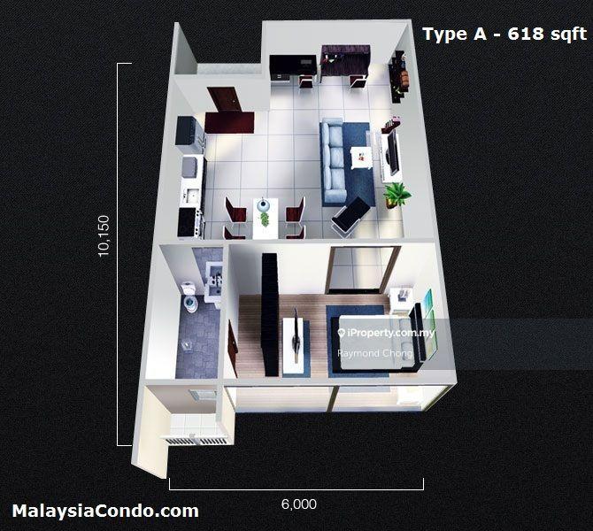 Residensi Servis untuk Dijual di The Mark @ Cheras oleh Raymond Chong - iProperty.com.my