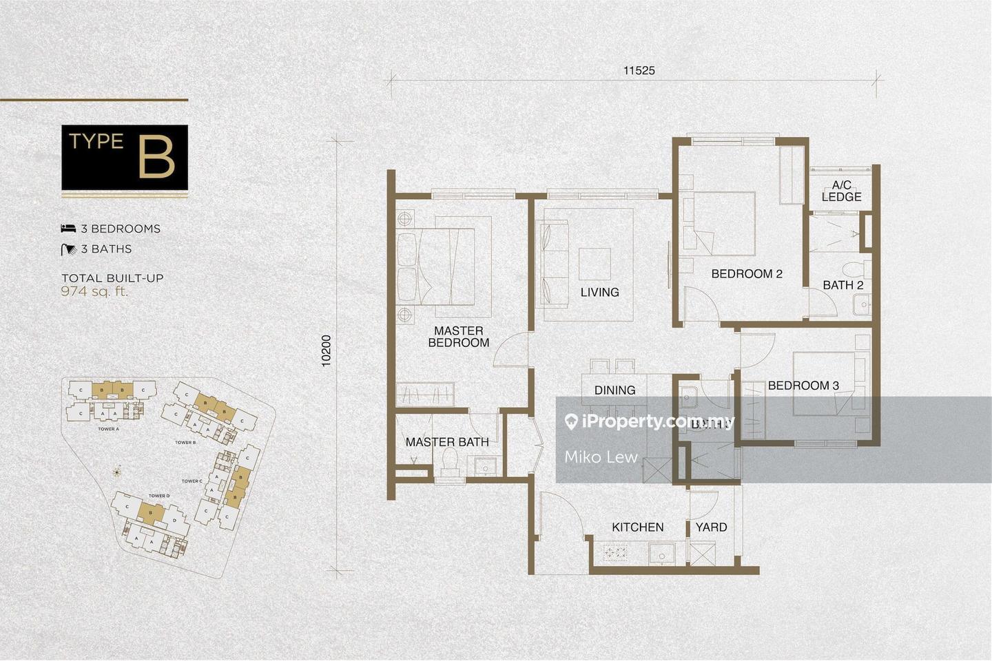 Residensi Servis untuk Disewa di The Tropika oleh Miko Lew - iProperty.com.my