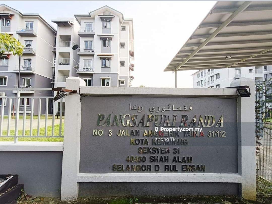 Pangsapuri untuk Disewa di Kemuning Aman oleh Khong Tk - iProperty.com.my
