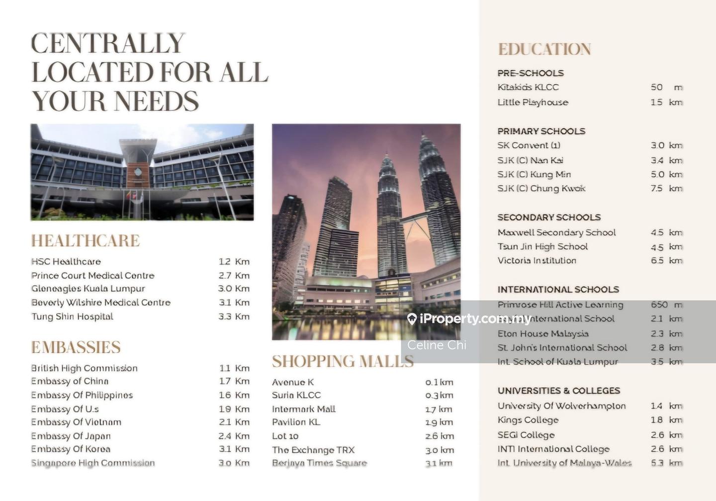 Soho for Sale in KLCC, KL City Centre by Celine Chi - iProperty.com.my