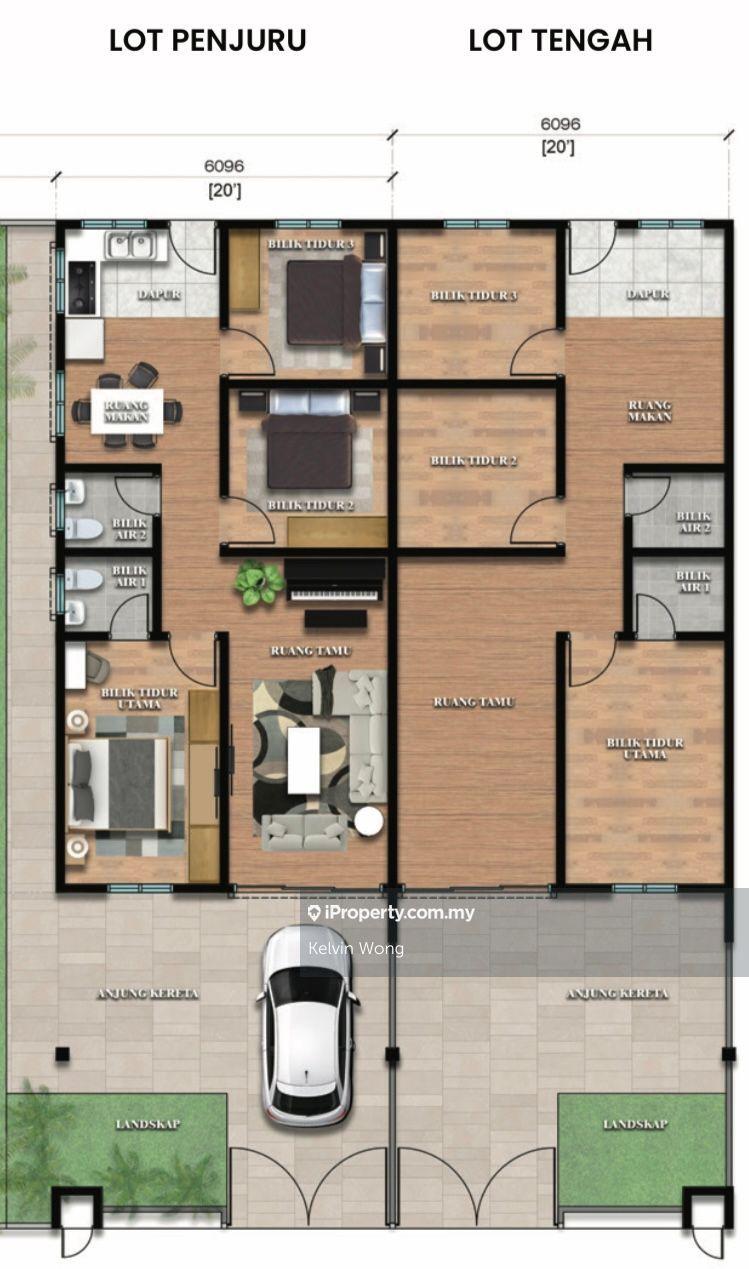 Rumah Berangkai 1 Tingkat untuk Dijual di taman seri kapar,kapar, Klang oleh Kelvin Wong - iProperty.com.my