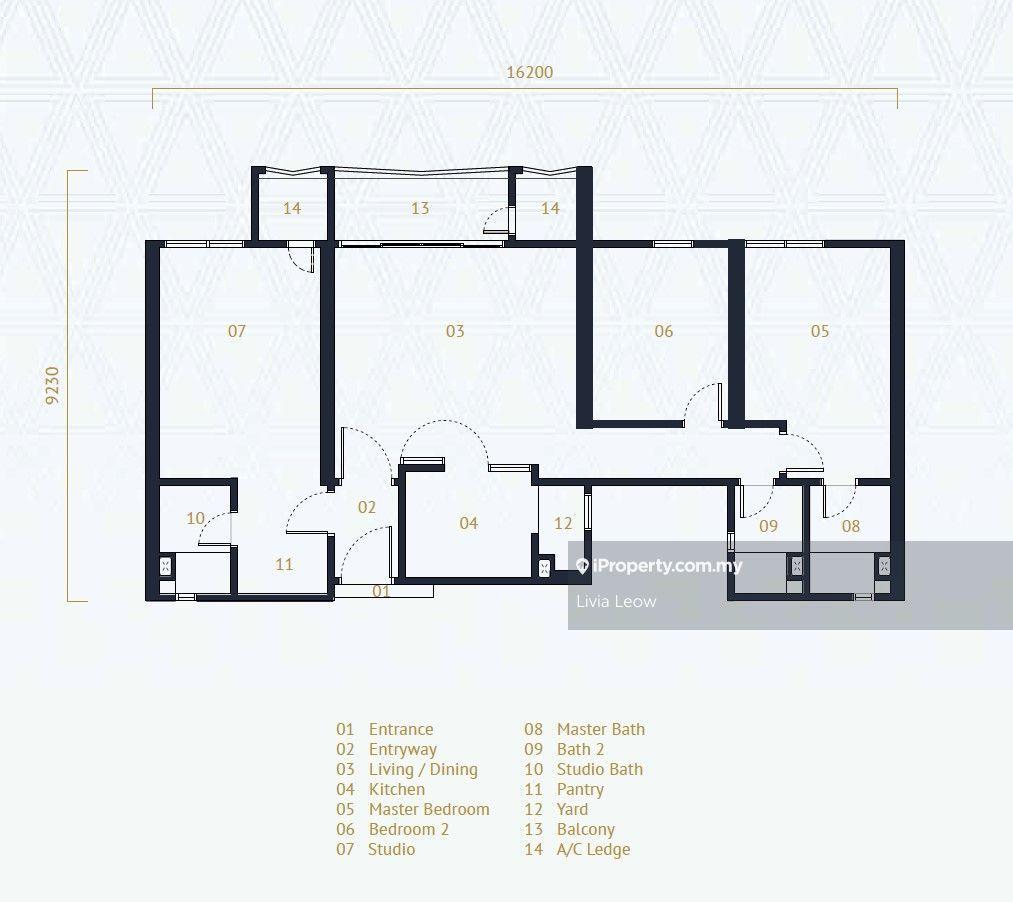 Service Residence for Sale in UNA Serviced Apartment by Livia Leow - iProperty.com.my