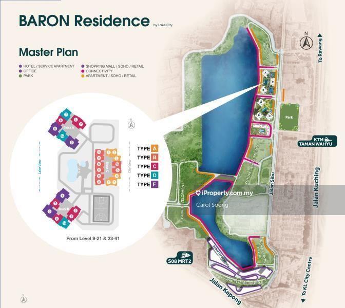 Residensi Servis untuk Dijual di Aradia Residence @ Lake City KL North oleh Carol Soong - iProperty.com.my