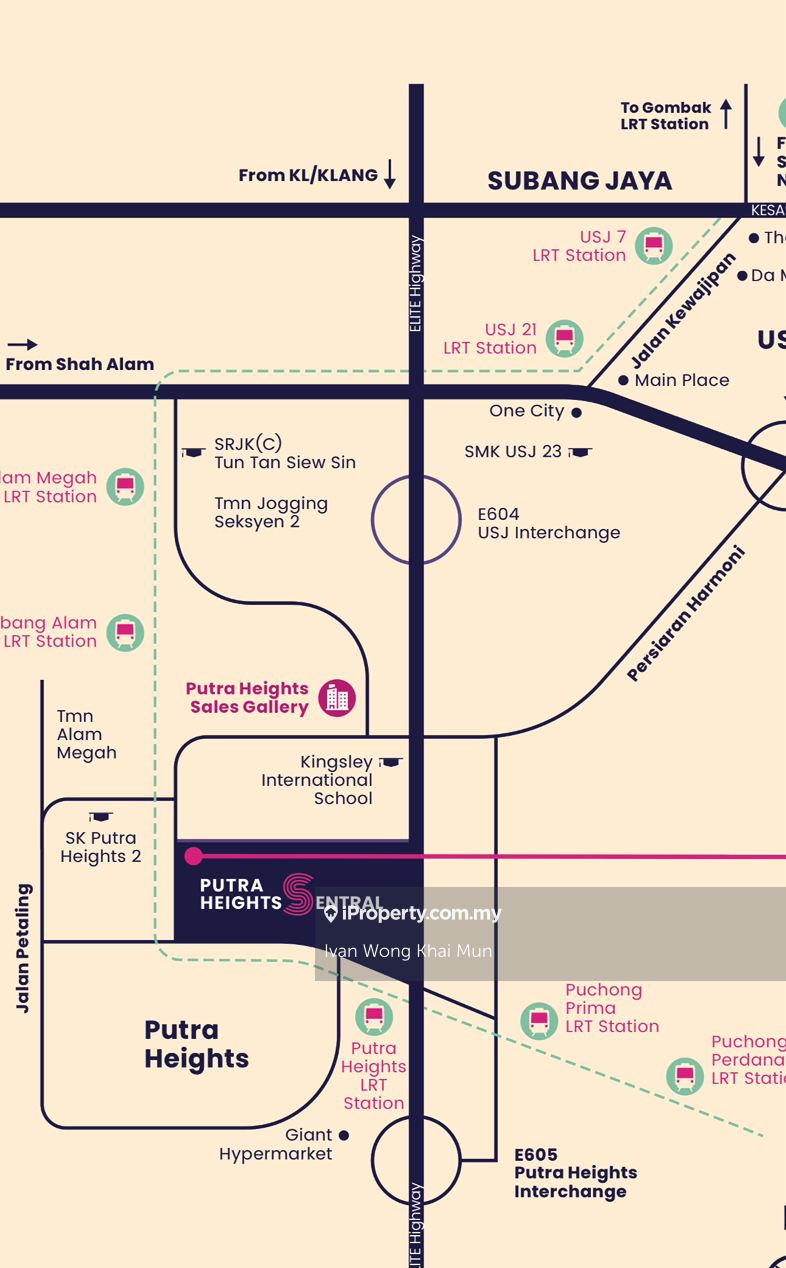 Kedai untuk Disewa di Putra Heights, Subang Jaya oleh Ivan Wong Khai Mun - iProperty.com.my