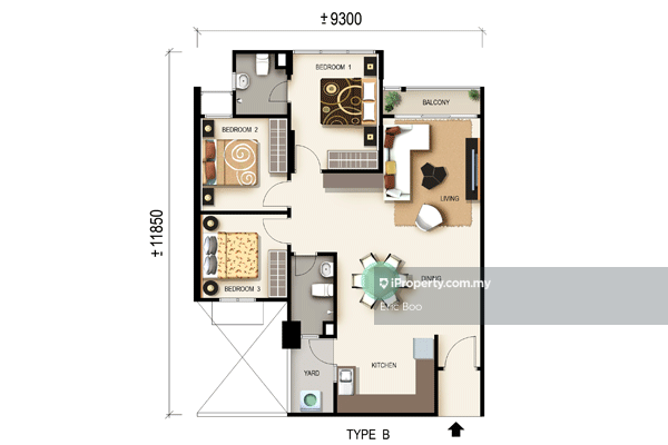 Residensi Servis untuk Dijual di Avenue Garden oleh Eric Boo - iProperty.com.my