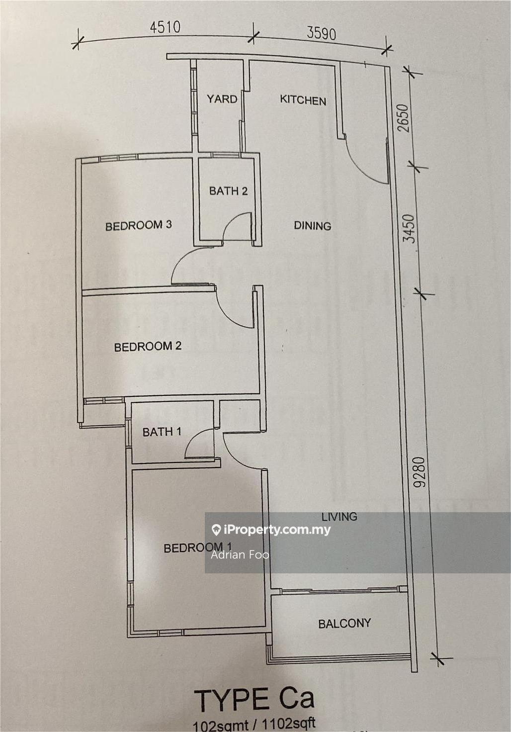 Condominium for Sale in 222 Residency by Adrian Foo - iProperty.com.my