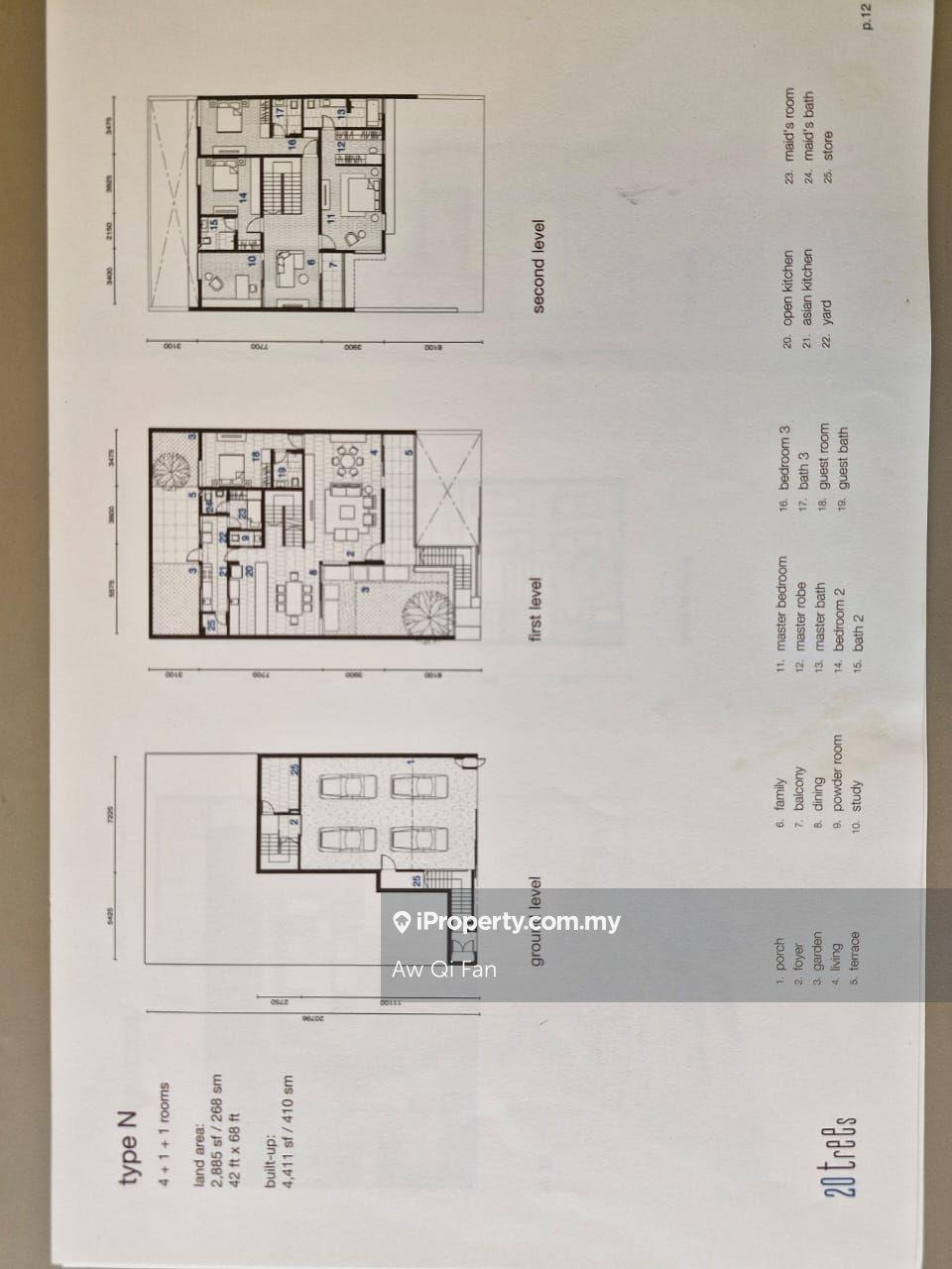 3-storey Terraced House for Sale in Taman Melawati, Ulu Kelang by Aw Qi Fan - iProperty.com.my