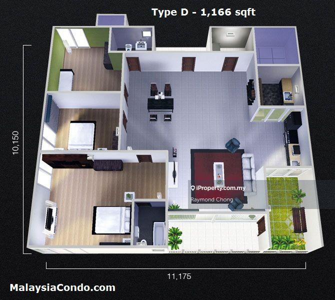 Residensi Servis untuk Dijual di The Mark @ Cheras oleh Raymond Chong - iProperty.com.my