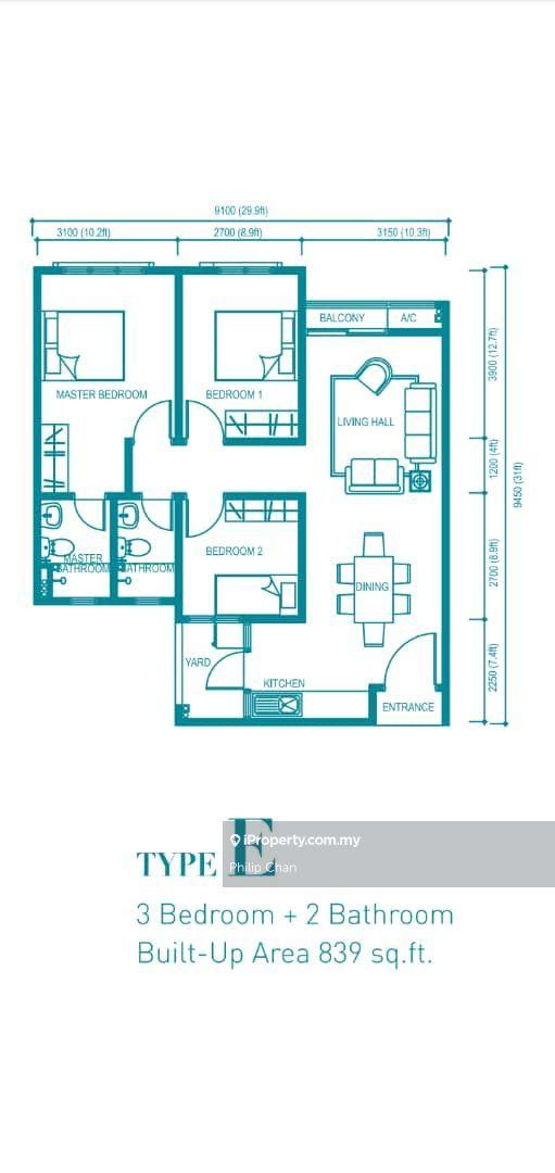 Kondominium untuk Dijual di Trinity Aquata oleh Philip Chan - iProperty.com.my