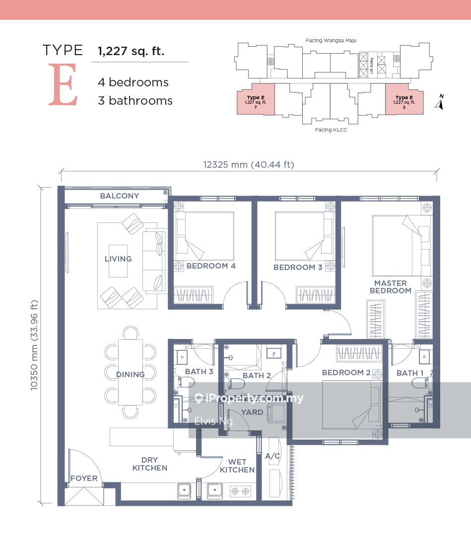 Residensi Servis untuk Dijual di Sunway Avila Residences oleh Elvis Ng - iProperty.com.my