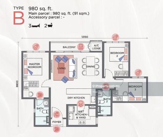 Condominium for Sale in Sunway Flora Residences by Max Teoh - iProperty.com.my