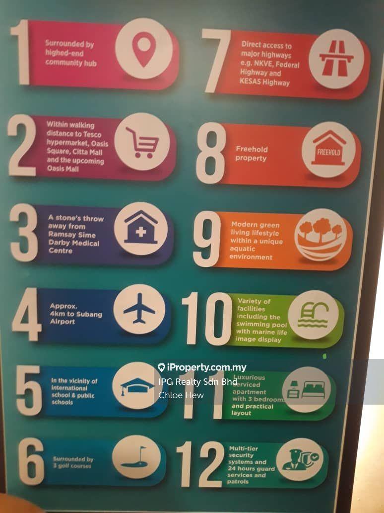 Residensi Servis untuk Disewa di H2O Residences oleh Chloe Hew - iProperty.com.my