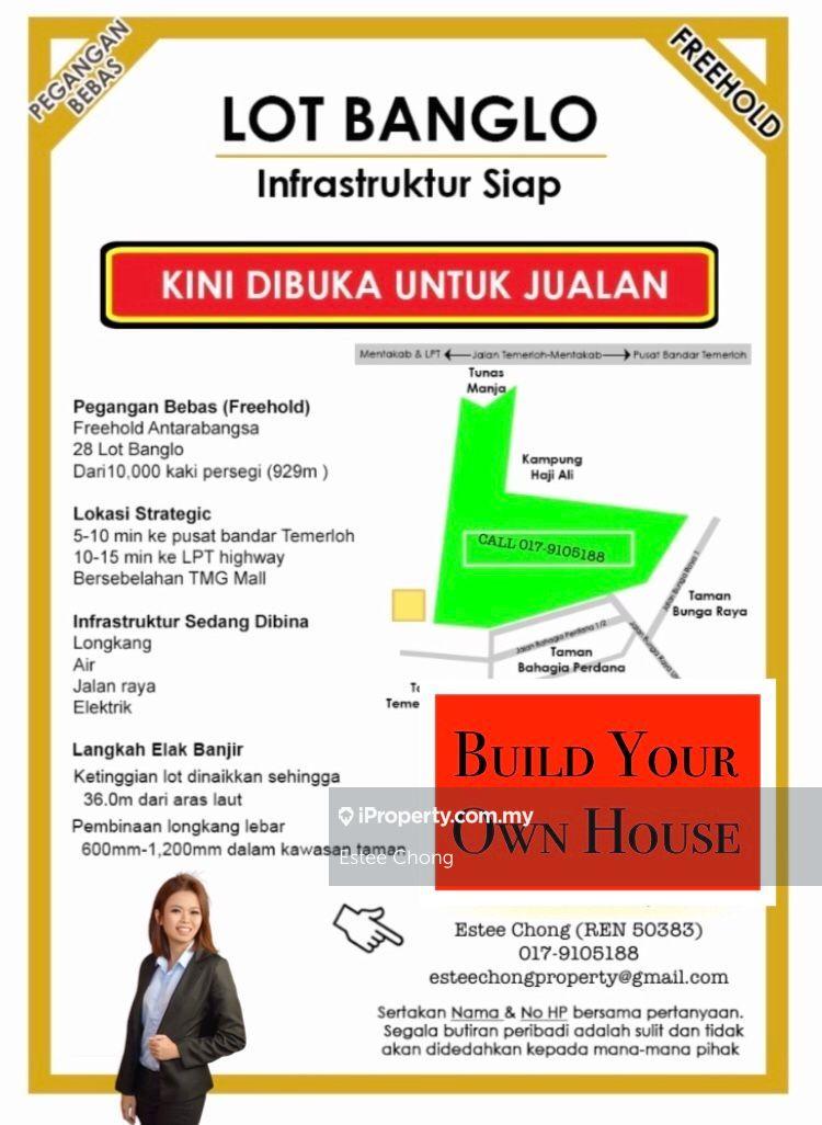 Residential Land for Sale in Temerloh Banglo Land Taman Bahagia Pahang, Temerloh by Estee Chong - iProperty.com.my