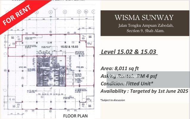Office for Rent in Seksyen 9, Shah Alam by Daniel Leong - iProperty.com.my