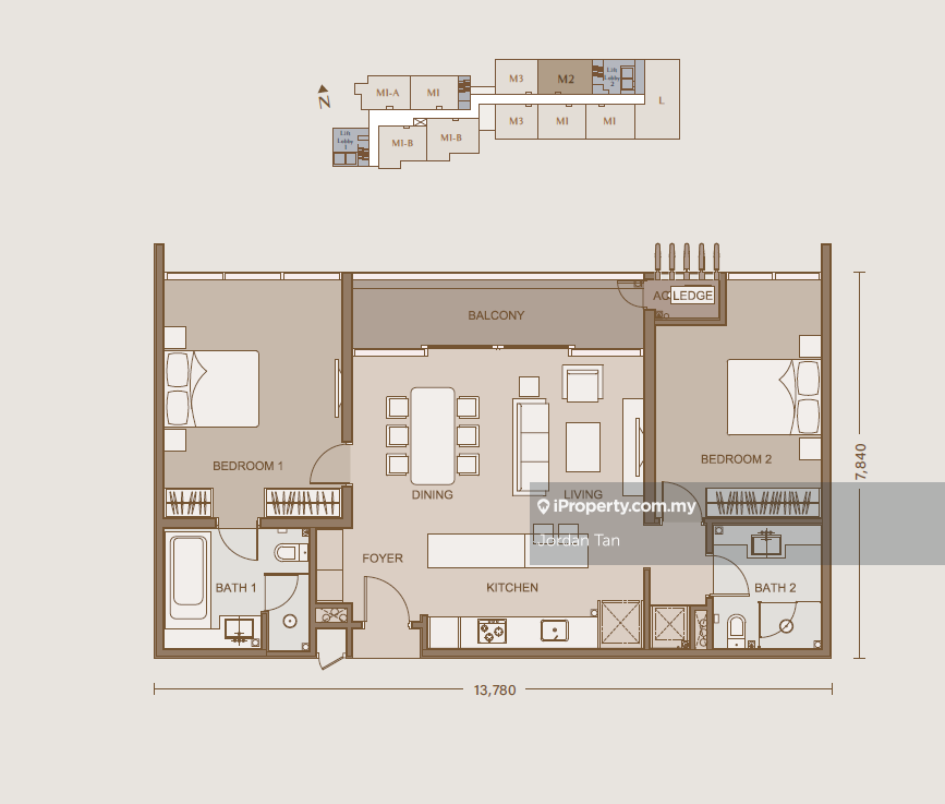 Service Residence for Sale in One Eleven Menerung by Jordan Tan - iProperty.com.my
