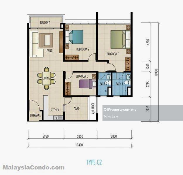 Kondominium untuk Disewa di The Z Residence oleh Miko Lew - iProperty.com.my
