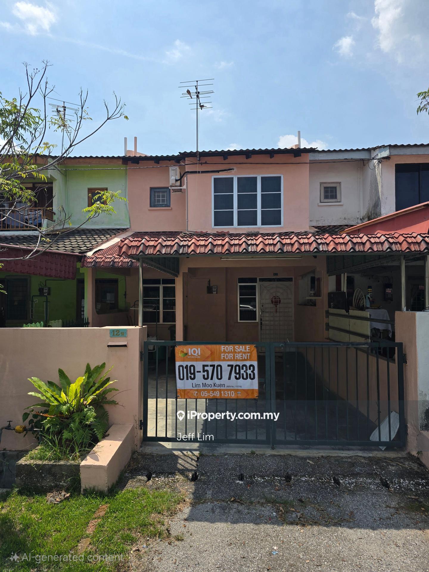 Rumah Berangkai 2 Tingkat untuk Dijual di Taman Lapangan Ria, Ipoh oleh Jeff Lim - iProperty.com.my