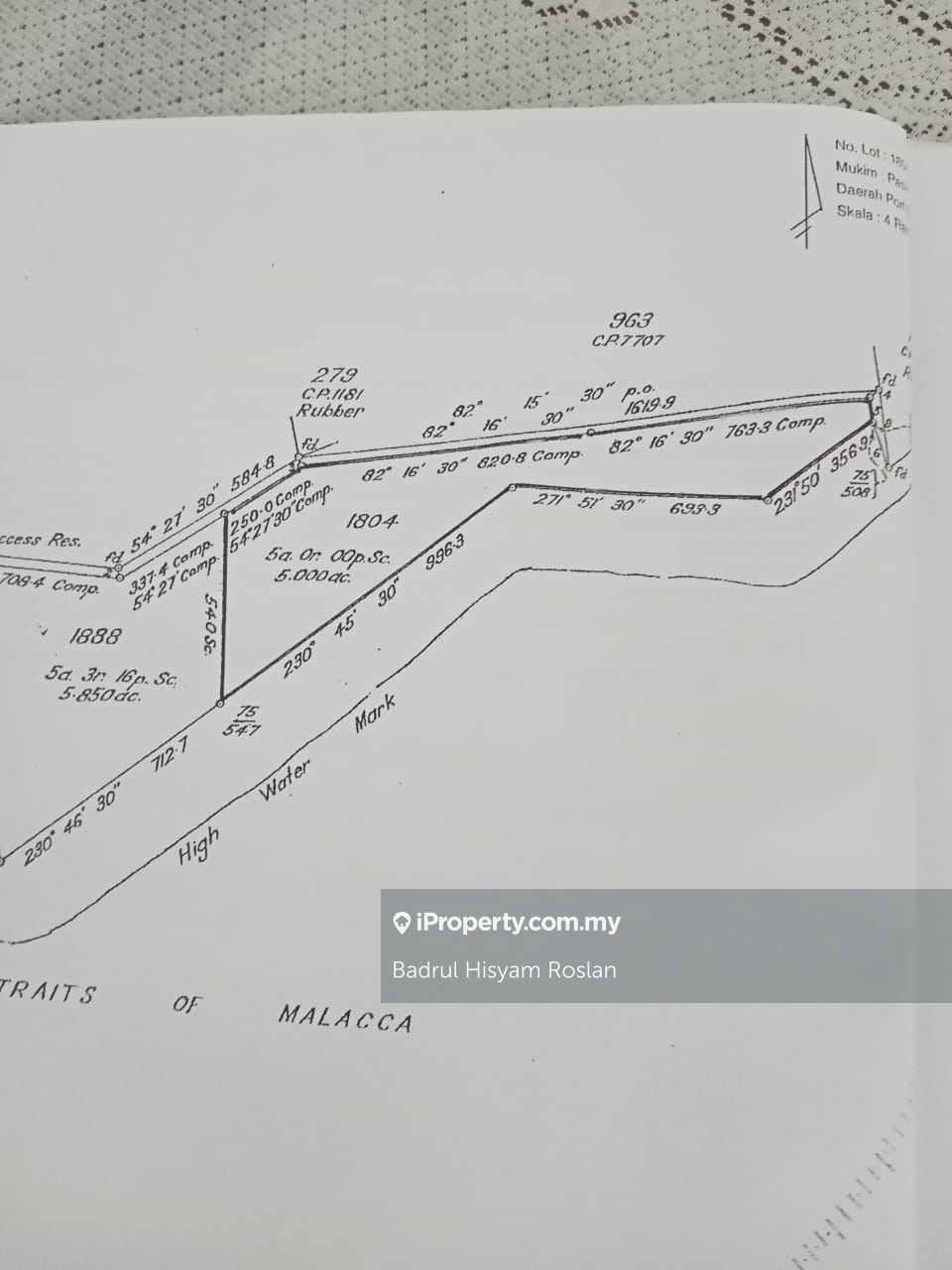 Tanah Komersial untuk Dijual di Pasir Panjang Port Dickson, Port Dickson oleh Badrul Hisyam Roslan - iProperty.com.my
