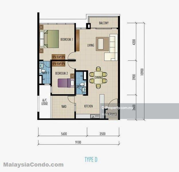 Kondominium untuk Disewa di The Z Residence oleh Miko Lew - iProperty.com.my