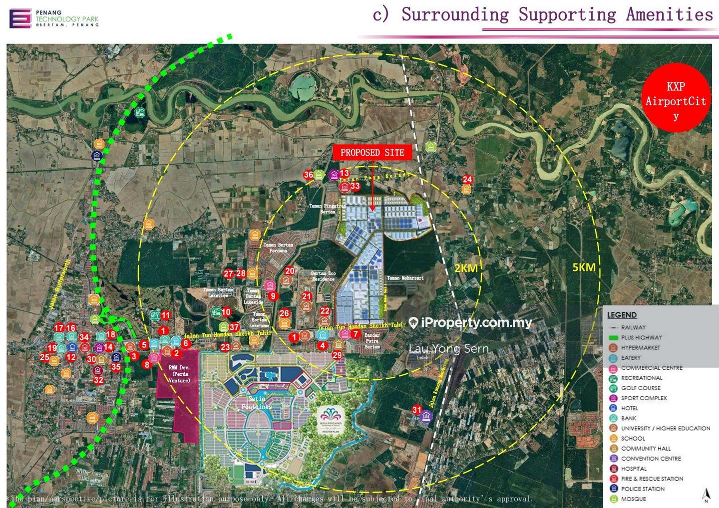 Tanah Perindustrian untuk Dijual di Bertam, Kepala Batas oleh Lau Yong Sern - iProperty.com.my
