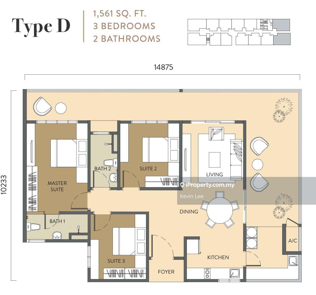 Residensi Servis untuk Dijual di Quaver Residence oleh Kevin Lee - iProperty.com.my