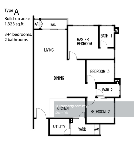 Condominium for Sale in Park Villa by Shem Yk - iProperty.com.my
