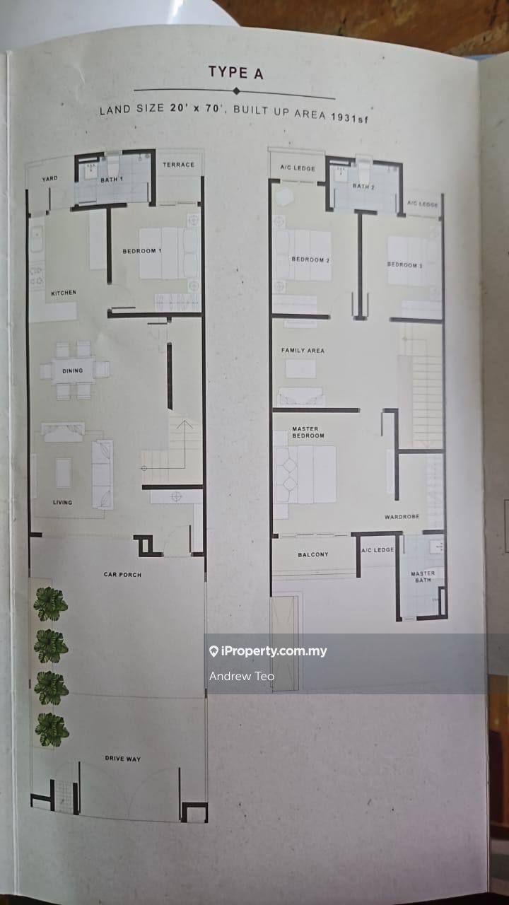 2-storey Terraced House for Sale in Gerbang Nusajaya, Iskandar Puteri (Nusajaya) by Andrew Teo - iProperty.com.my