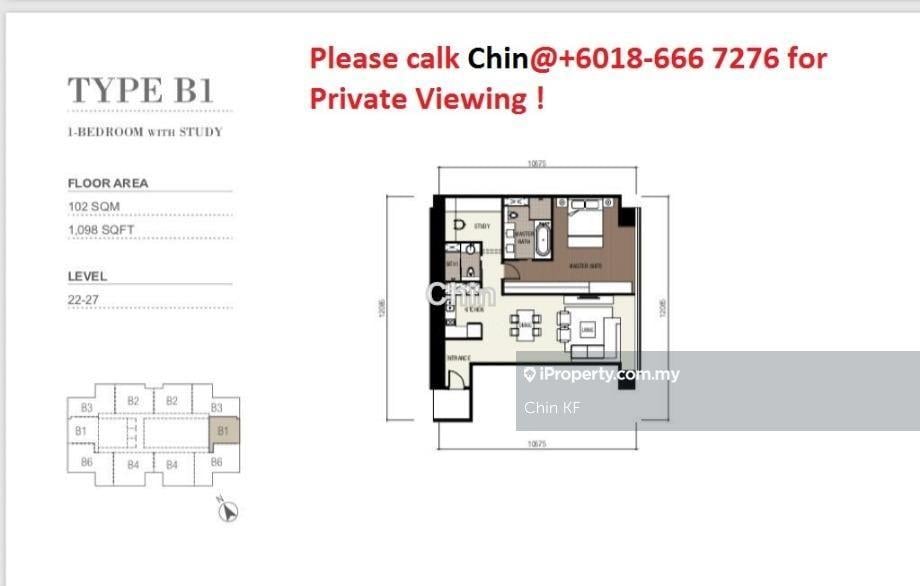 Residensi Servis untuk Dijual di Four Seasons Place oleh Chin KF - iProperty.com.my