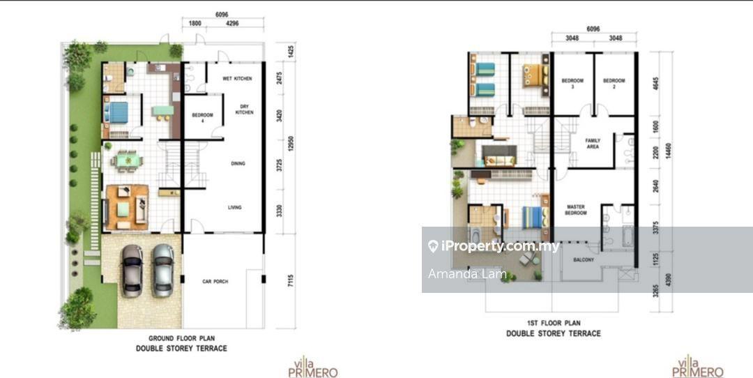 Rumah Berangkai 2 Tingkat untuk Dijual di Taman Naluri Indah, Seberang Jaya oleh Amanda Lam - iProperty.com.my