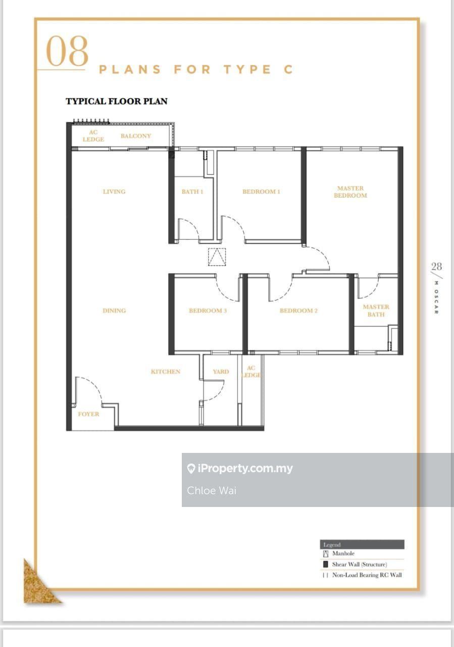 Residensi Servis untuk Dijual di M Oscar oleh Chloe Wai - iProperty.com.my