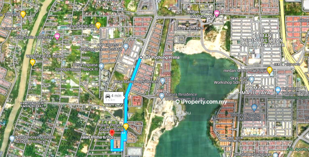 Banglo Tanah untuk Dijual di 4k+ Bungalow Land @ Puchong Prima near LRT Station, Puchong oleh Hl Lau - iProperty.com.my