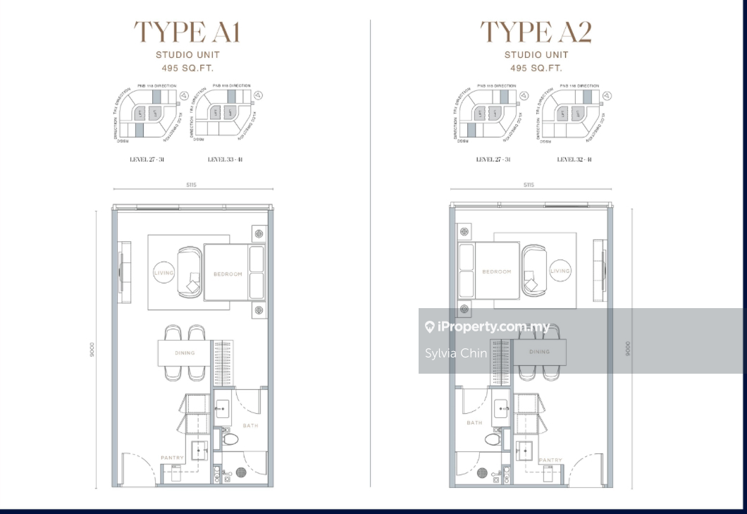 Residensi Servis untuk Dijual di Orion Residence Bukit Bintang oleh Sylvia Chin - iProperty.com.my