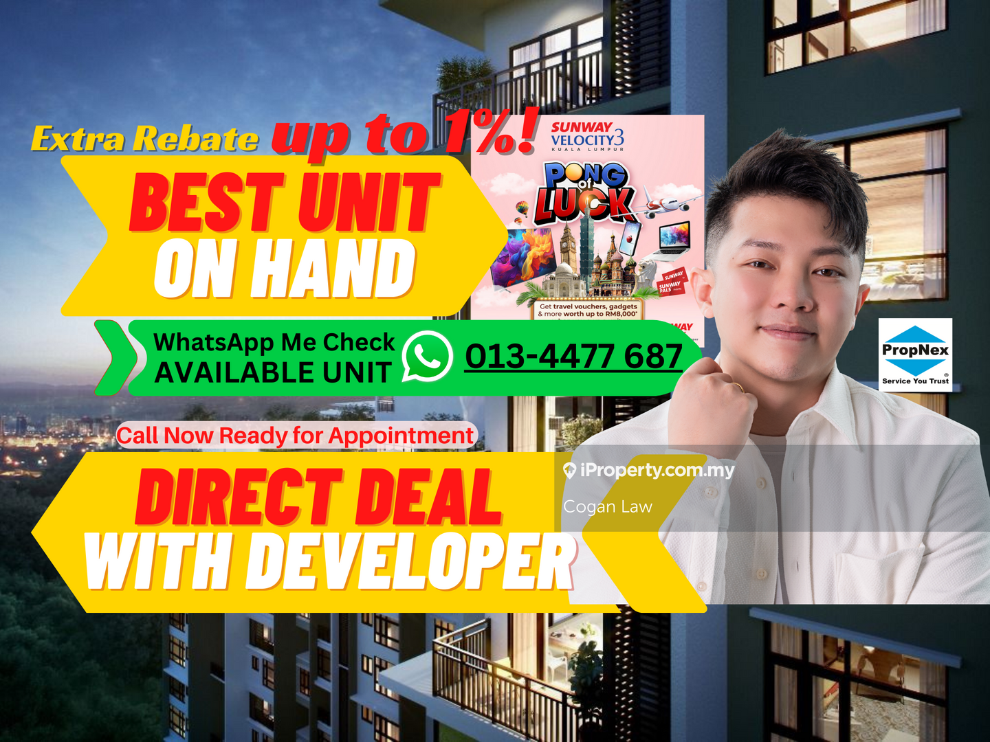 Service Residence for Sale in Sunway Velocity 3 by Cogan Law - iProperty.com.my