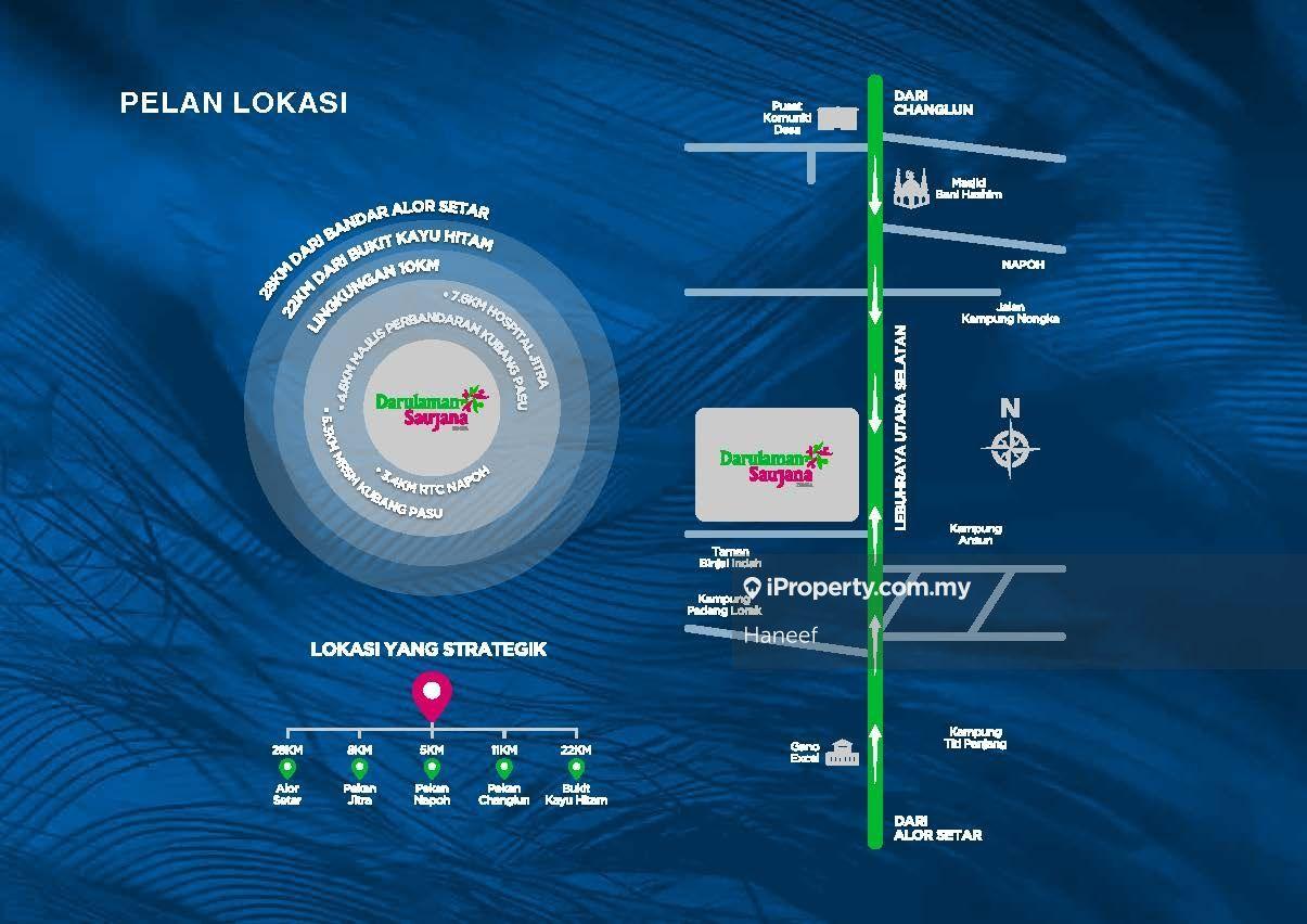 Semi-Detached House for Sale in Semi D 1 Tingkat - Darulaman Saujana - Rafflesia, Jitra by Haneef - iProperty.com.my