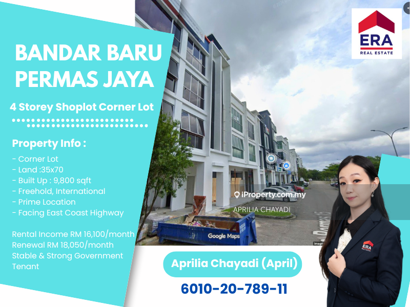 Shop for Sale in Bandar Baru Permas Jaya, Permas Jaya by APRILIA CHAYADI - iProperty.com.my