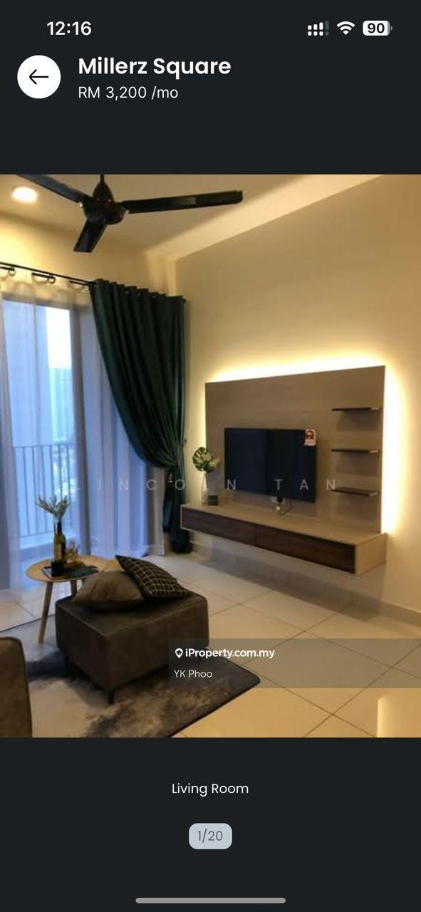 Service Residence for Rent in Millerz Square by YK Phoo - iProperty.com.my