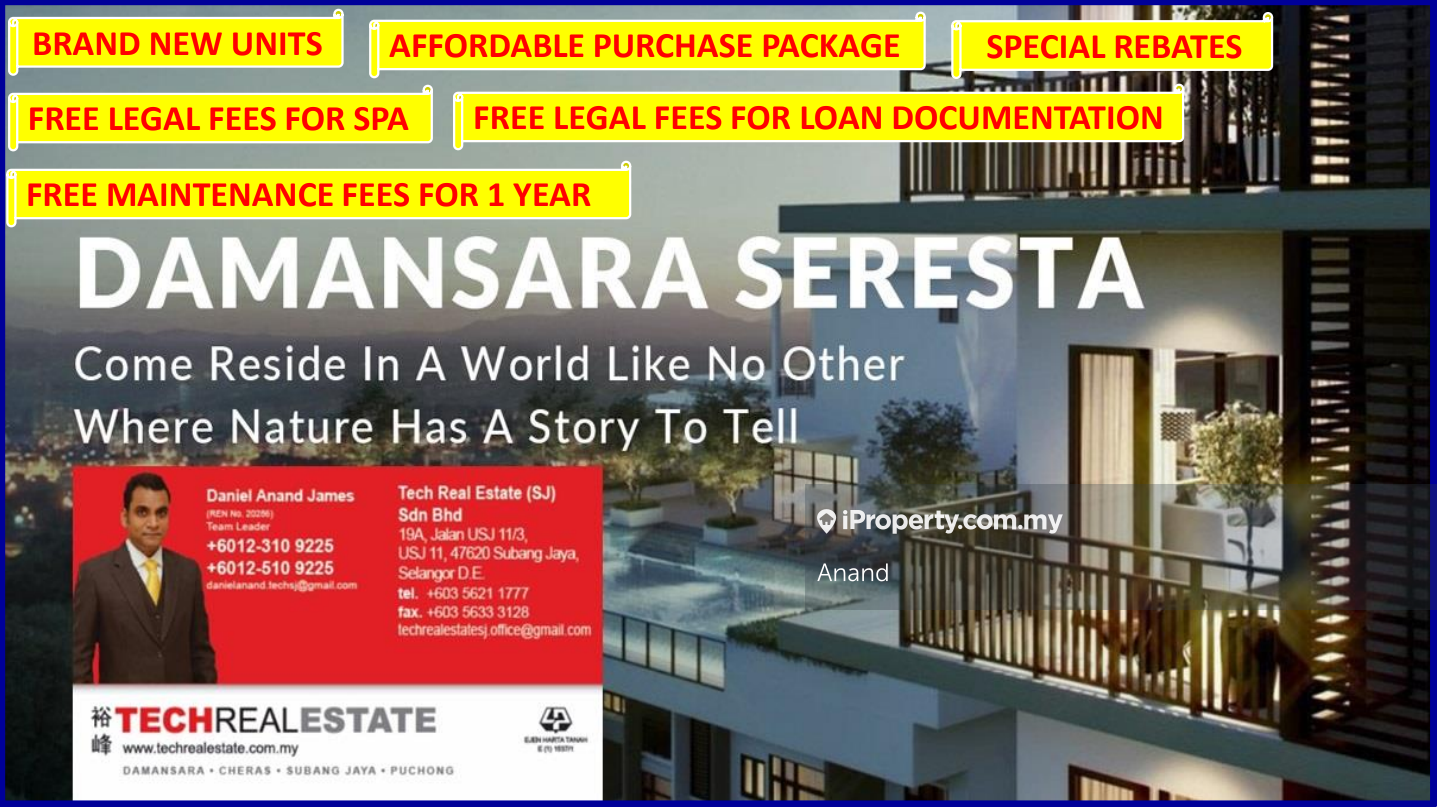 Condominium for Sale in Damansara Seresta by Anand - iProperty.com.my