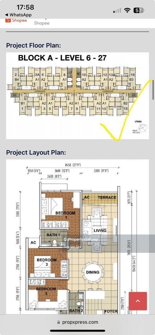 Condominium for Rent in Admiral Residences by Geoffery Wee - iProperty.com.my