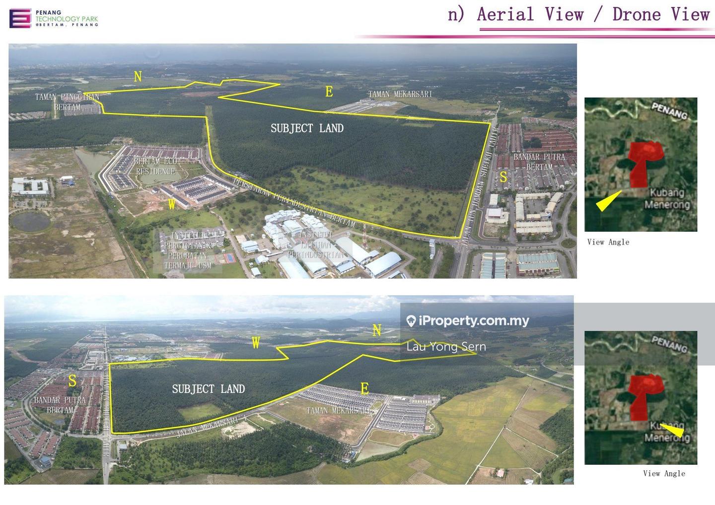 Tanah Perindustrian untuk Dijual di Bertam, Kepala Batas oleh Lau Yong Sern - iProperty.com.my