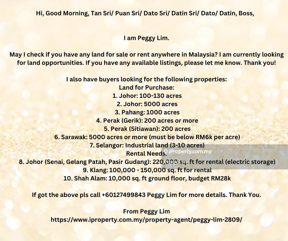 Kilang Terpisah untuk Dijual di Jalan Pendamar 27/92, Shah Alam, Shah Alam oleh Peggy Lim - iProperty.com.my