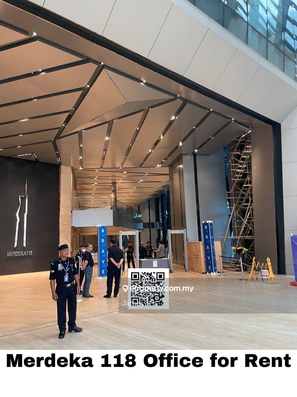 Office for Rent in Presint Merdeka 118, KL City Centre by James JH - iProperty.com.my