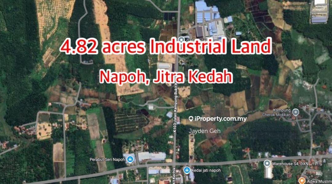 Industrial Land for Sale in Napoh, Jitra, Napoh by Jayden Geh - iProperty.com.my