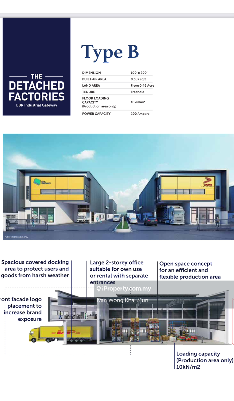 Detached Factory for Sale in Bukit Raja, Selangor by Ivan Wong Khai Mun - iProperty.com.my