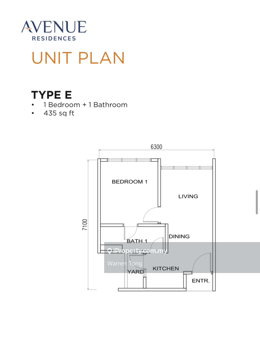 Service Residence for Sale in Avenue Residences by Warren Tong - iProperty.com.my