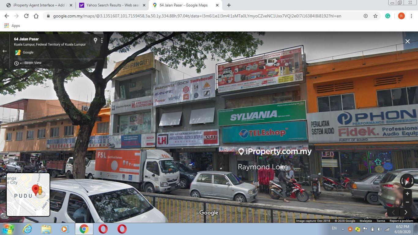 Shop for Sale in Off Jln Pudu, KL City Centre by Raymond Loke - iProperty.com.my