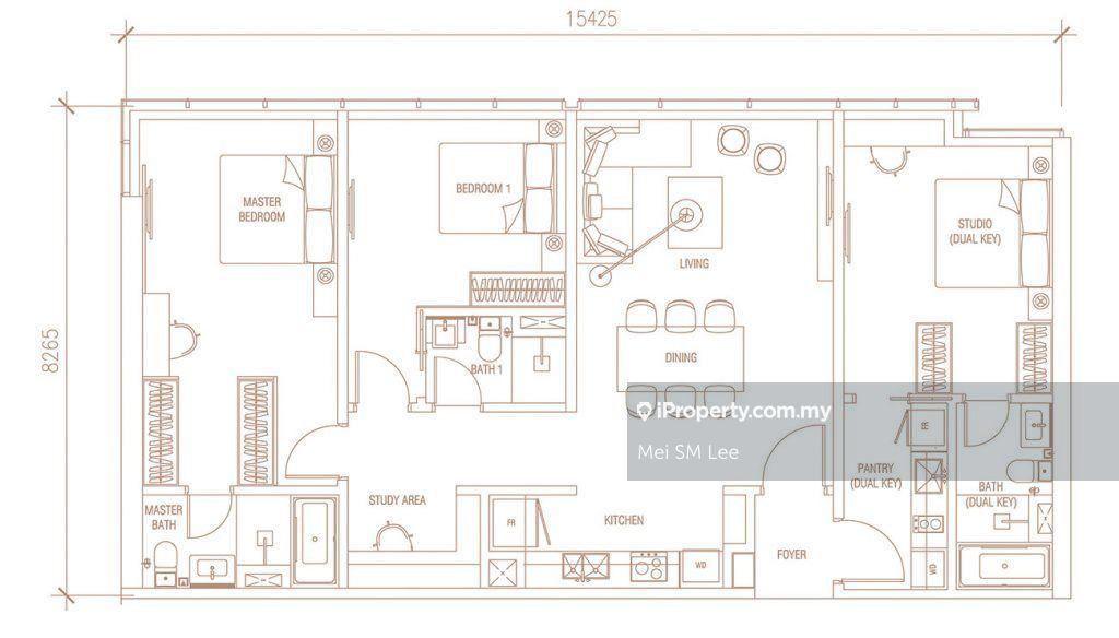 Service Residence for Rent in Pavilion Ceylon Hill by Mei SM Lee - iProperty.com.my