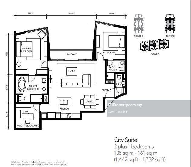 Residensi Servis untuk Dijual di St Mary Residences oleh Jack Loo K F - iProperty.com.my
