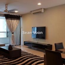 Corner unit - View of water features and Trees